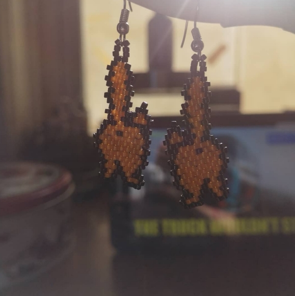 Cat butt earrings - Picture 2 of 2